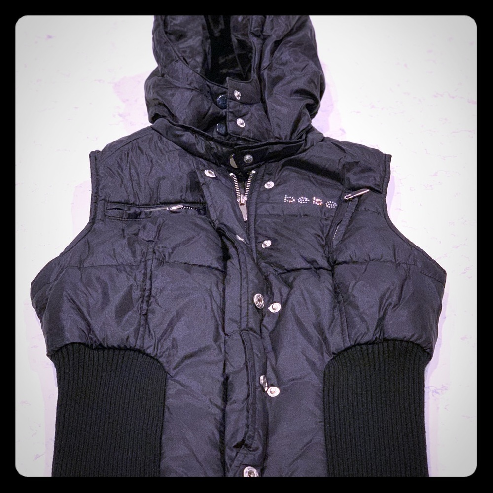 Black bebe vest